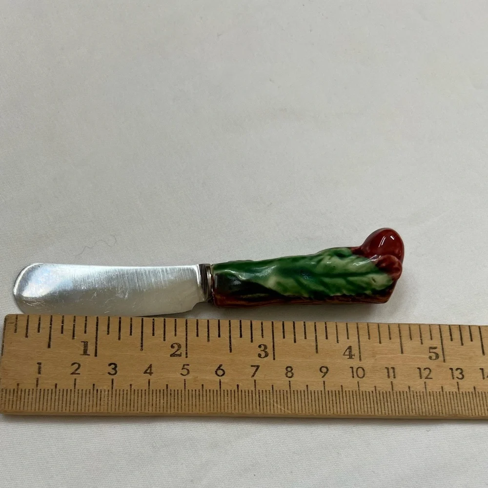 Goodfriend Spreaders Knife Cheese Server Spatula (2) Watermelon & Leaf